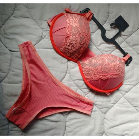 Lingerie Conjunto Básico Sutiã Shopee Brasil