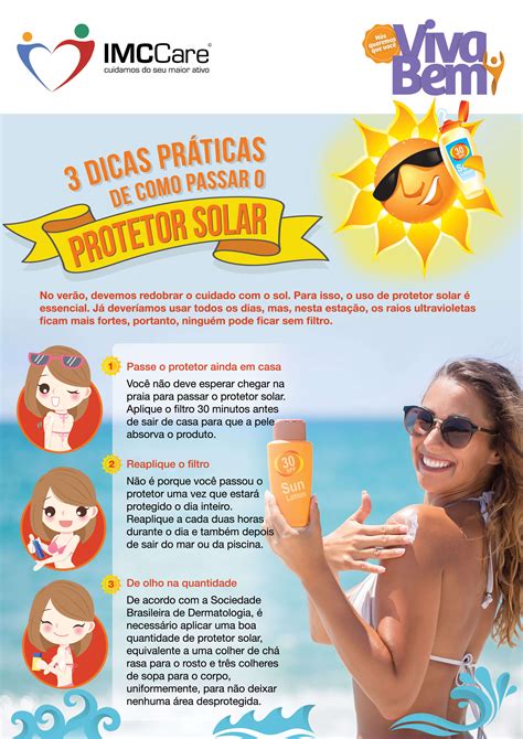 Dicas Pr Ticas De Como Passar O Protetor Solar Imc Brasil