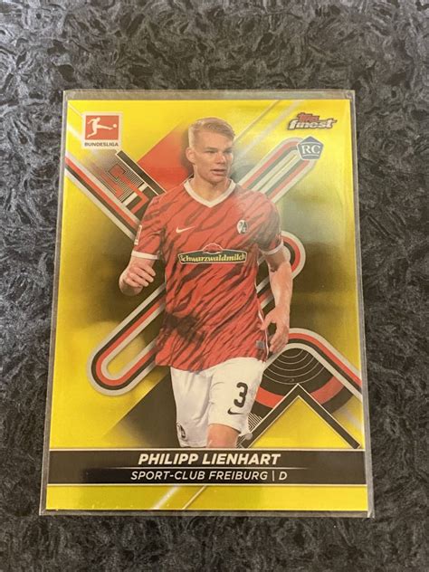 Yahoo Topps Finest Bundesliga Yellow Refrac