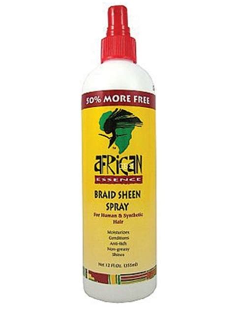 African Essence Braid Sheen Spray