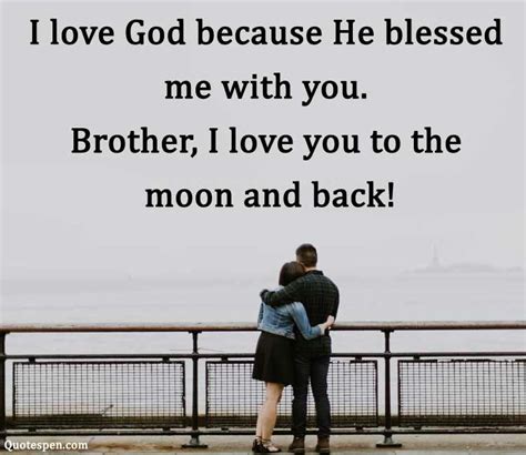 I love you brother quotes best brother love messages images – Artofit