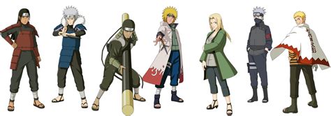 NARUTO Hokages Render by Drumsweiss on DeviantArt