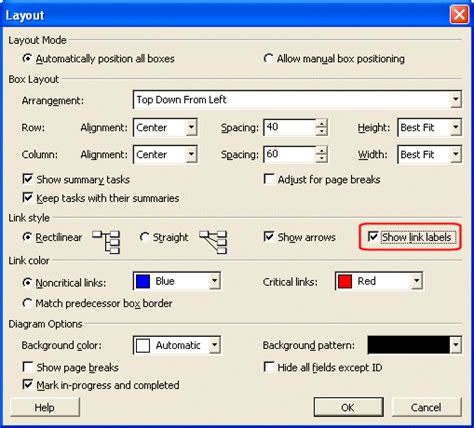 Print Network Diagram Microsoft Project One Page Application