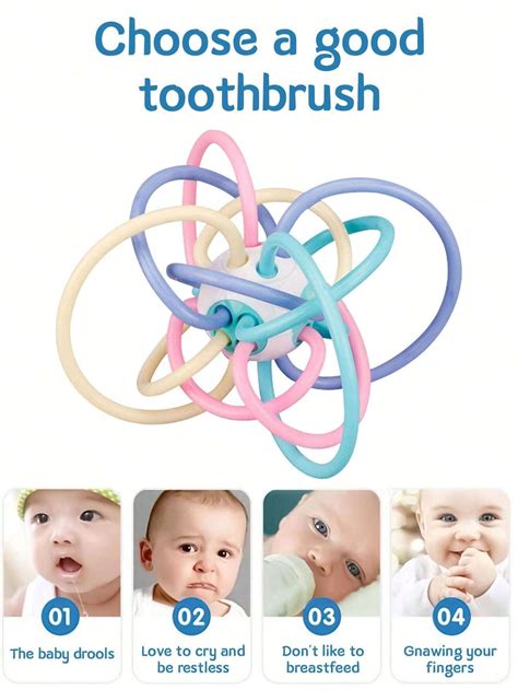 Baby Sensory Teething Teether Toys: Teething Toys For Babies 0-6 Months ...