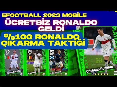 Edootball Mob Le Ronaldo Ikarma Takt Potw Cr St Ano