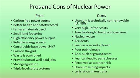 4a Pros And Cons Of Nuclear Power My Blog Has Become My Nuclear Journey