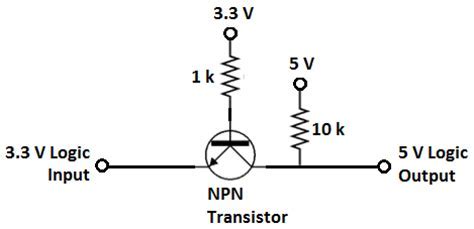 N Transistor Logic Shifter Not Working Electronics Forum