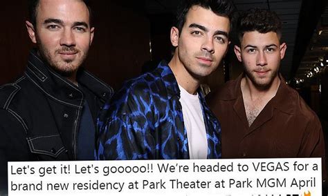 Jonas Brothers Are Heading To Las Vegas As They Announce April