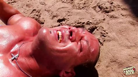 The Guy Was Super Horny And Wanted Anal Sex On The Beach With The Blonde Xhamster