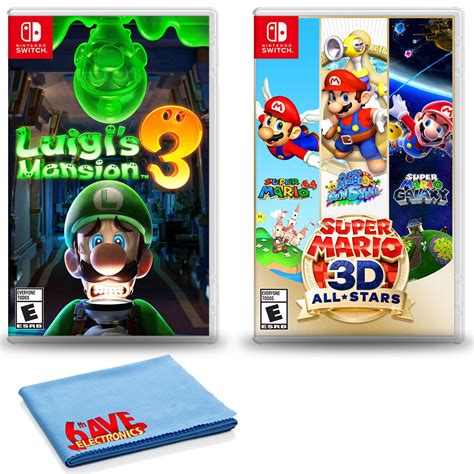 Luigis Mansion 3 With Super Mario 3d All Stars Super Mario Bros