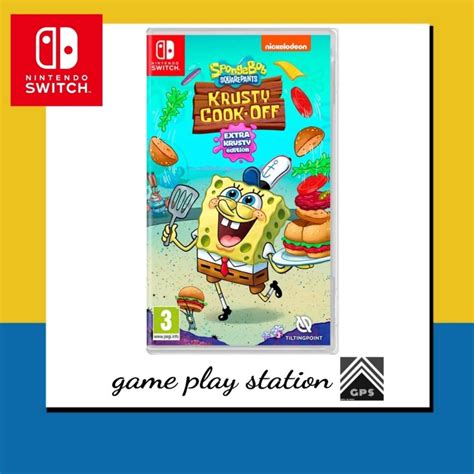 nintendo switch spongebob squarepants krusty cook off extra krusty ...