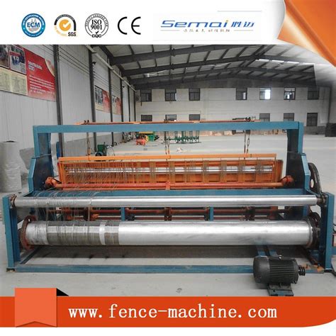 Semi Automatic Crimped Wire Mesh Weaving Machine Wire Mesh Weaving