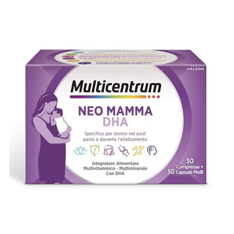 Multicentrum Neo Mamma Dha Integratore Alimentare Compresse