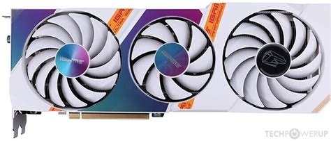 Colorful IGame RTX 3070 Ti Ultra W Specs TechPowerUp GPU Database