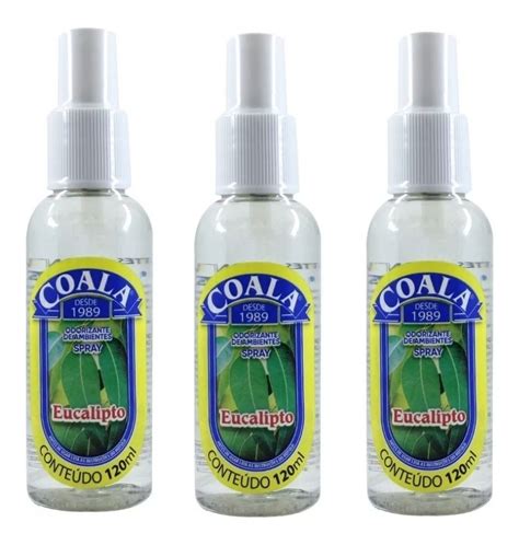 Kit Odorizante Coala Spray Eucalipto Ml Unidades Mercado Livre