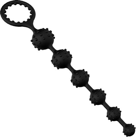 Amazon Co Jp Orirya Beads Cock Ring Plug Silicone 6 Connections Warts Beads Dildo