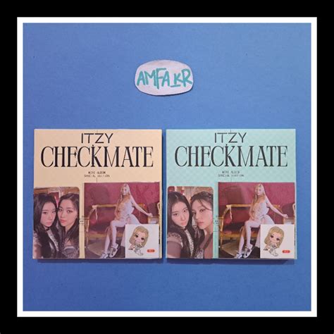 Jual Unsealed Itzy Checkmate Special Edition Shopee Indonesia