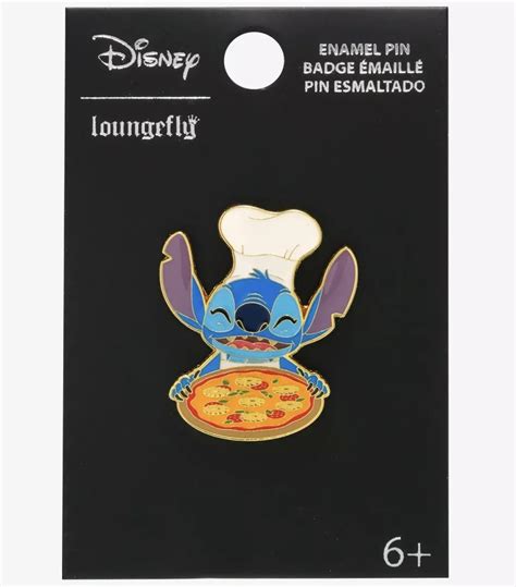 Stitch Chef Pizza And Donut Disney Pins At Boxlunch Disney Pins Blog