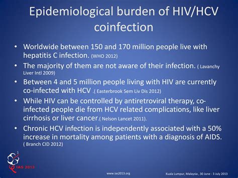 Ppt Prevention Strategies For Hiv Hcv Co Infection Powerpoint