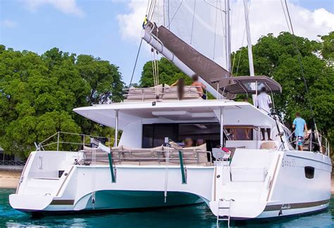 50 Ft Luxury Catamaran - Barbados Boat Charters