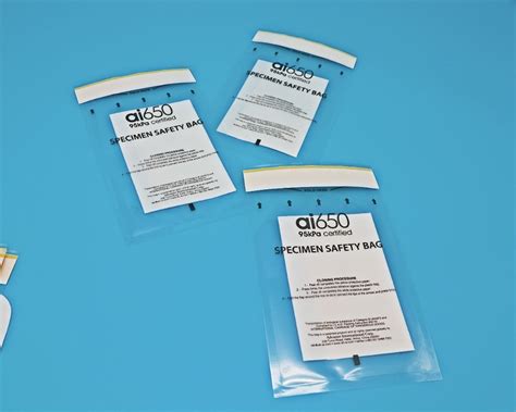 Specimen Transport Convenience Kits Kpa Safety Transport Bags