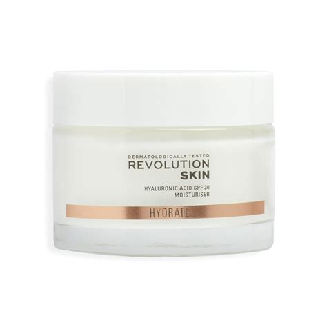 Revolution Skincare Hyaluronic Acid Spf 30 Moisturiser Revolution Beauty