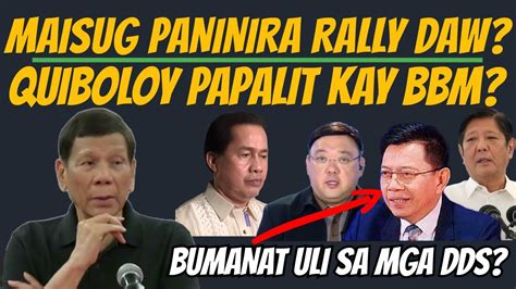 Banat Ni Tuko Paninira Lang Daw Ang Maisug Rally At Pastor Quiboloy