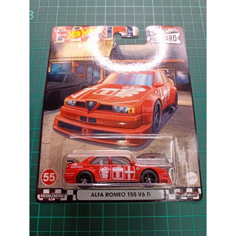 Hot Wheels Alfa Romeo 155 V6 Ti Boulevard Car Culture Shopee Malaysia