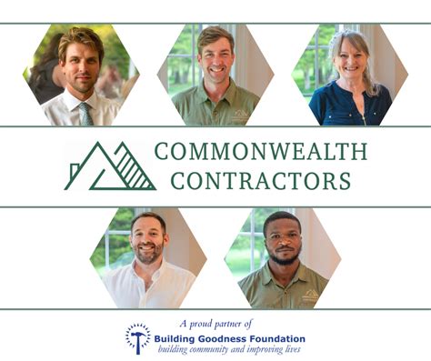 Community Spotlight Commonwealth Contractors — Building Goodness