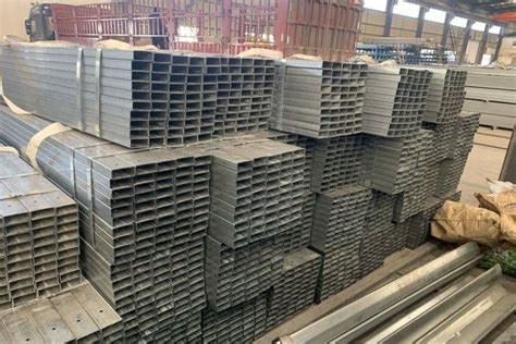 Galvanised SHS Square Hollow Sections Hot Dip Galvanized Steel Tube