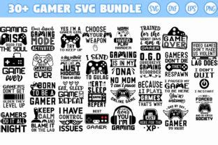 Gaming Gamer SVG Bundle Graphic By Freelingdesignhouse Creative Fabrica