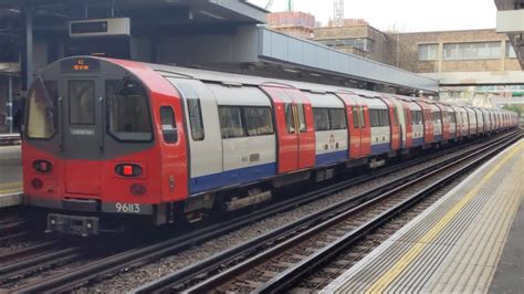 Jubilee Line Stock Trains At Wembley Park Youtube