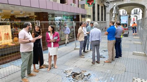 Comienzan las obras de renovación de la calle San Francisco de Santander