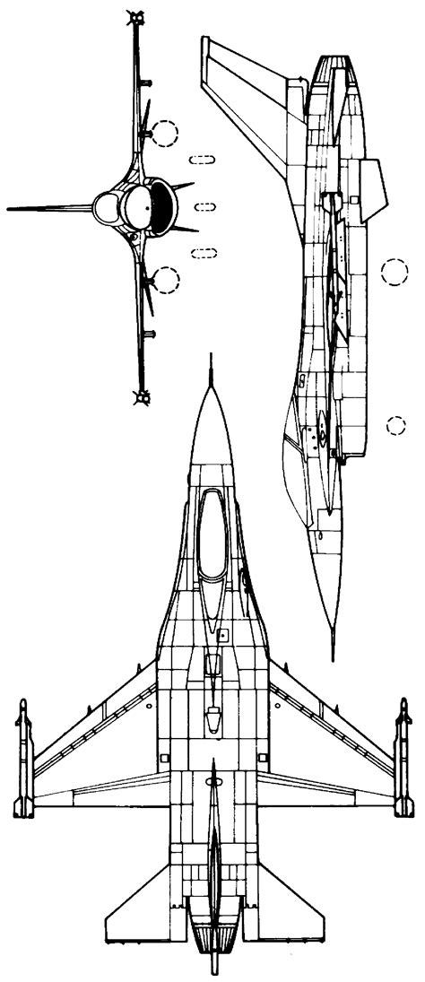 GENERAL DYNAMICS F-16 "FIGHTING FALCON"