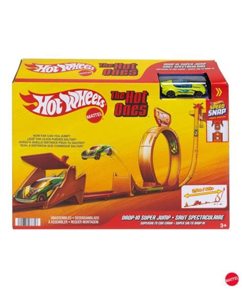Mattel Hot Wheels Action Hot Ones Gravity Drop Track Set Target Australia