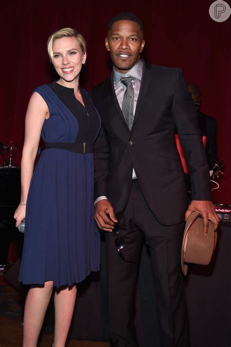 Foto Scarlett Johansson Posa Jamie Foxx Purepeople