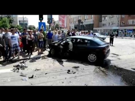 Grav Accident De Circulatie In Municipiul Giurgiu Youtube