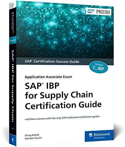 SAP IBP For Supply Chain Certification Guide Application Associate