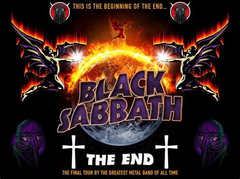 Black Sabbath - The End Tour | Black sabbath, Black sabbath the end ...