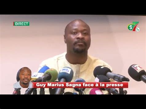 Importante D Claration De Guy Marius Sagna Apr S La Lib Ration De