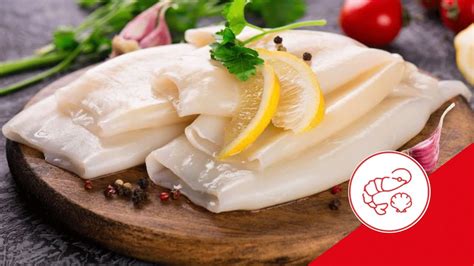 Филе гигантского кальмара холодного копчения в вакуумной упаковке ...