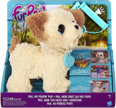 Furreal Friends Peluche Interactive Pax Mon Chiot Qui Fait Popo