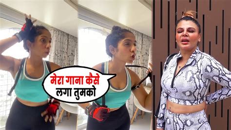 Johny Lever Daughter Jamie Lever Mimics Rakhi Sawant😂best Mimicry Video