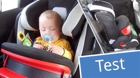 Test Recaro Monza Nova Is Kindersitz Babyartikel De Youtube