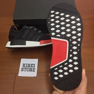 全新代購 adidas NMD R1 Runner 3M 黑 紅 Footlocker 歐限 反光 AQ4498 蝦皮購物