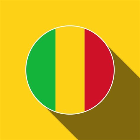 Country Mali. Mali flag. Vector illustration. 9760996 Vector Art at ...