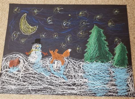 Draw or Paint a van Gogh-Inspired Winter Scene | Small Online Class for ...