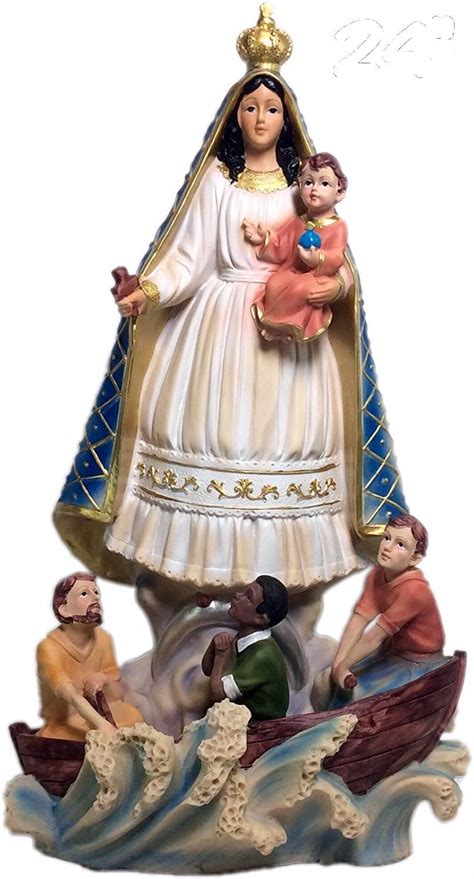 Our Lady Of Charity Of El Cobre Cold Porcelain Our Lady Of Charity Of