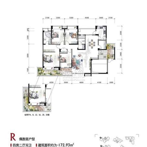 华润凤凰城图片相册户型图样板间图装修效果图实景图 成都房天下