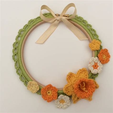 Spring Wreath Crochet Tutorial Spring Wreath Crochet Wreath